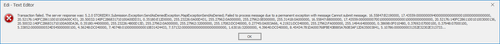 Transaction failed. The server response was: 5.2.0 STOREDRV.Submission.Exception:SendAsDeniedException.MapExceptionSendAsDenied